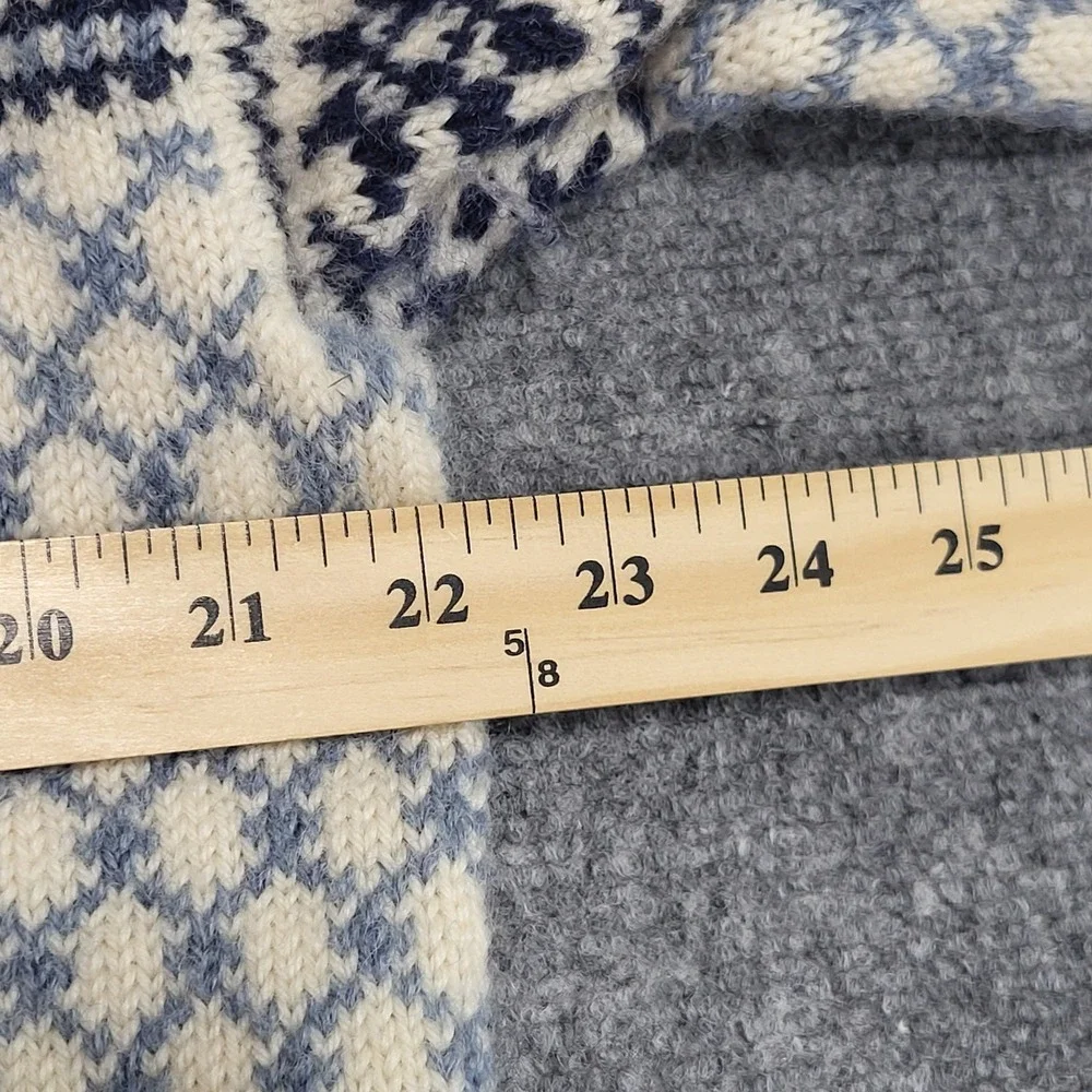 Vintage 90s Dale Of Norway Cardigan Knitted Wool Sweater Men's Size X-Large - Picture 12 of 13